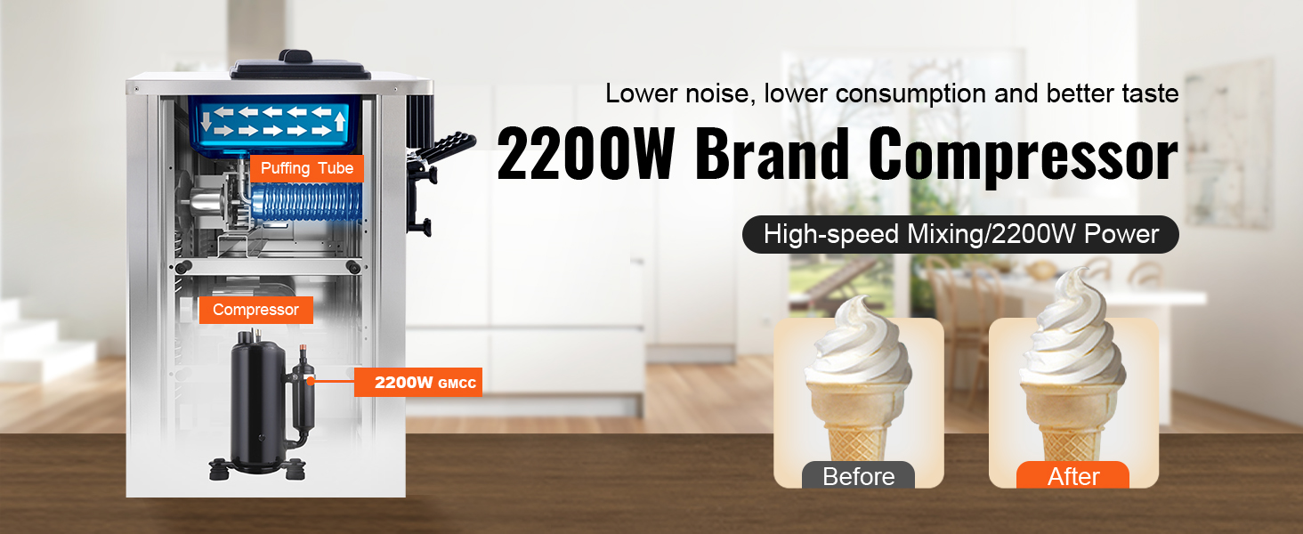 Vevor Commercial Ice Cream Machine