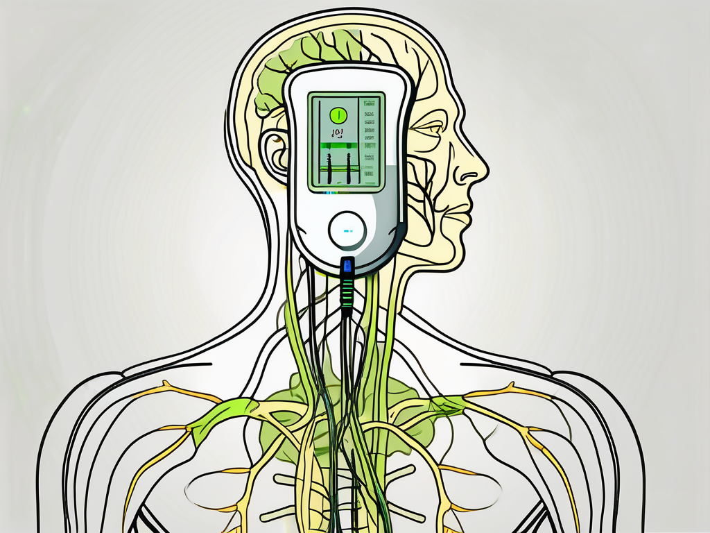 Vagus Nerve Stimulation TENS Machine Therapy